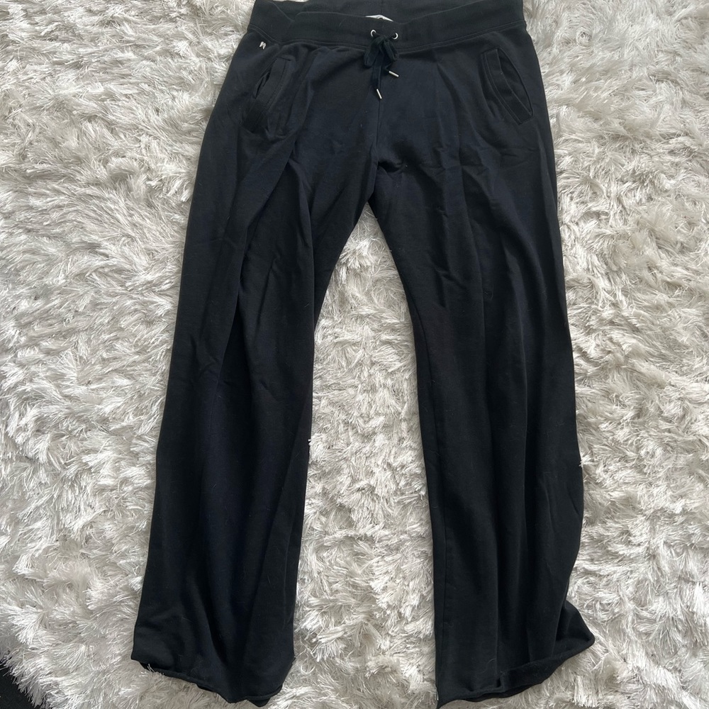 Victorias secret black sweatpants size large